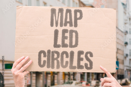 Photos "Map Led Circles" GPS spun, couldn't find address