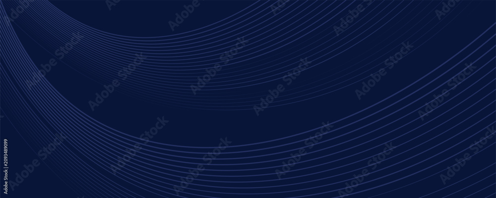 Naklejka premium Premium background design with diagonal dark blue lines pattern. Vector horizontal template for digital luxury business banner
