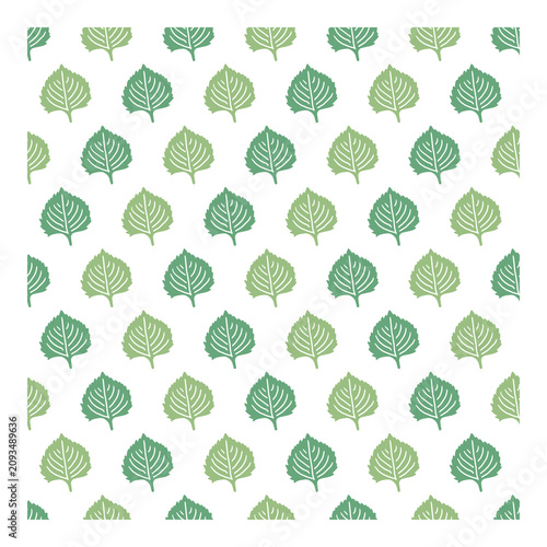 Botanical Green Culinary Herb Perilla Leaf Pattern. Fresh repeating perilla leaf pattern. Ideal for organic food packaging, fabric printing, wrapping paper, and natural branding projects.