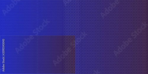 Photos Hexagon geometry shapes in nano texture, abstract background, 3D illustration re