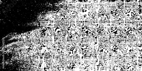 Obraz na plátně black and white grunge texture