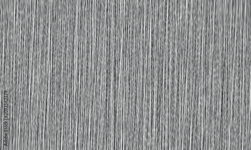 Brushed metal texture vector, silver stainless steel background with vertical hair lines, industrial aluminum metallic surface for tech design