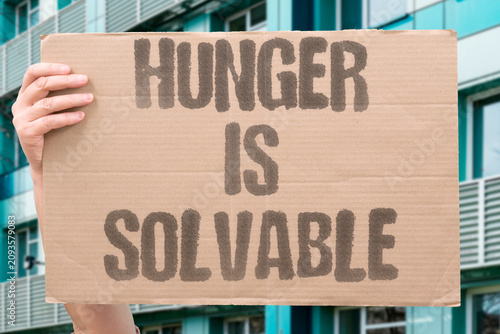 Photos "Hunger Is Solvable" Global nutrition challenges have answers