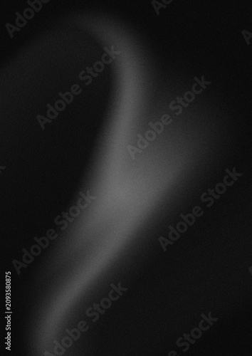 Ethereal white light wave flowing through a dark background, for minimalist assets
