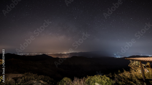 A star at nigh sky with cloudy at night time
