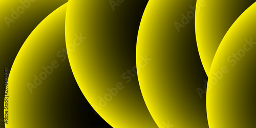 Obraz na plátně Golden Swirls Abstract A mesmerizing abstract composition of luminous golden swirls against a deep black background, creating a sense of depth and intrigue