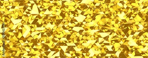 Abstract shimmering golden ...