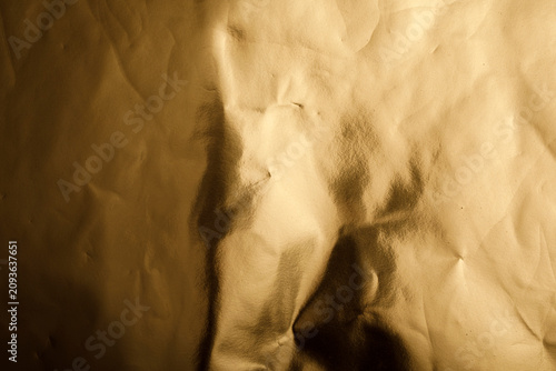 Abstract close-up of crumpl...