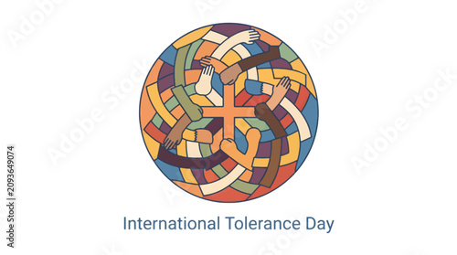 International Tolerance Day Hands Together