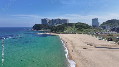 속초 해수욕장외옹치항