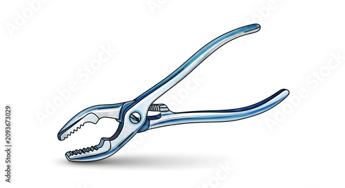 Adjustable Slip Joint Pliers Hand Tool for Mechanical Repairs and Construction Tasks