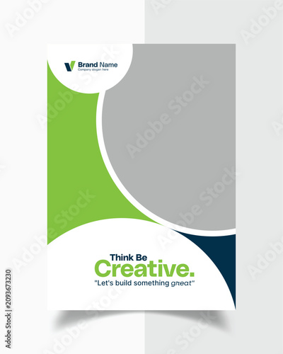 Modern Corporate Business Brochure Cover Design Template | Professional Company Profile Cover | Brochure Cover Page Design