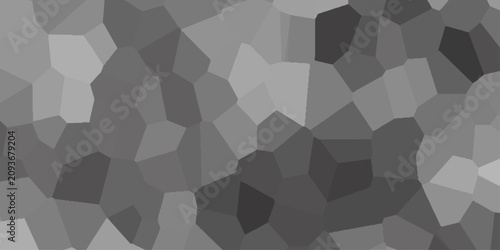 Tableau sur toile Uneven divisions creating an artistic broken effect