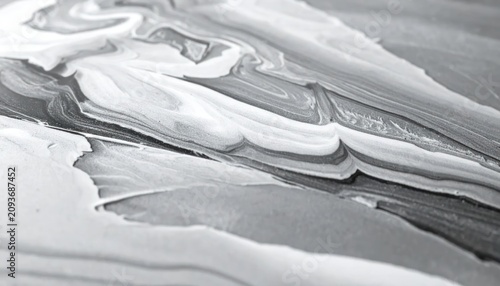 Abstract grey and white marble stone texture pattern.