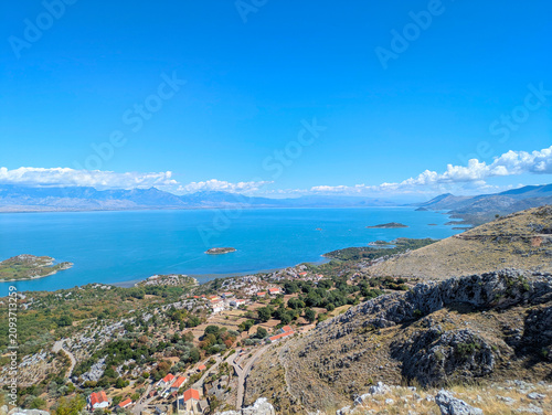 Landscape Lake Skadar in Montenegro