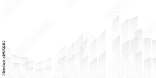 Minimal abstract light gray geometric background with vertical layered shapes and soft gradient tones. Clean gradient line art
