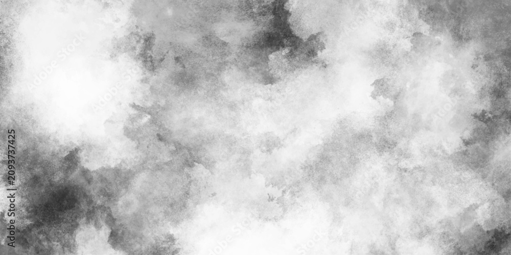 Obraz premium Abstract grayscale smoky texture with dynamic, monochrome light texture with shade of gray color or white, colorful smoke on a black background, smoky gray pattern for an abstract.