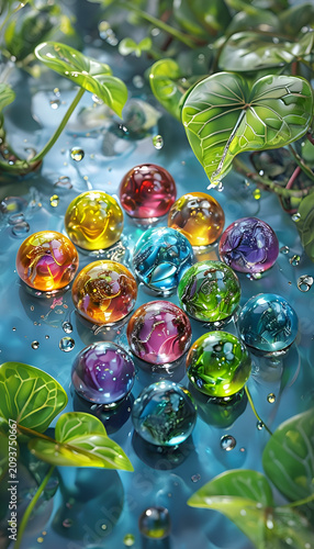 colorful balls