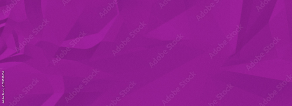Naklejka premium Abstract purple geometric low poly background with triangular shapes and grainy texture paper