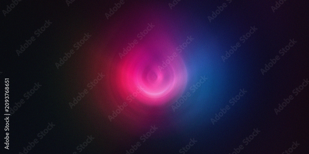Fototapeta premium Abstract dark background with vibrant radial blur and colorful light.