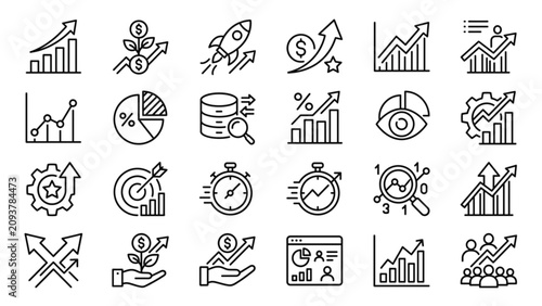 Business Analytics and Data Insight Outline Collection for Growth MonitoringBusiness Analytics and Data Insight Outline Collection for Growth Monitoring