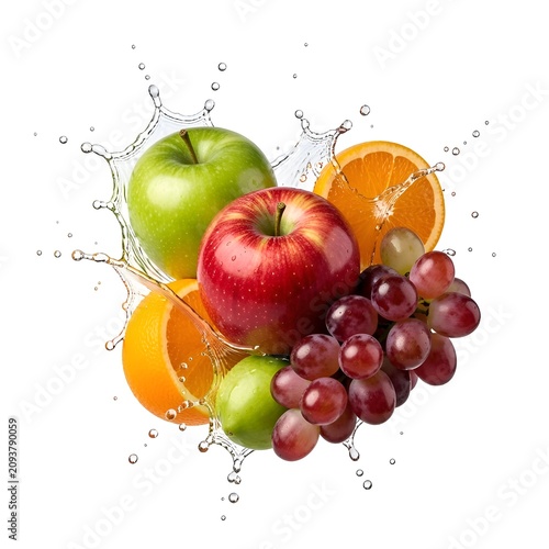 a fruits in water