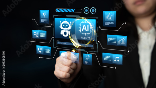 Φωτογραφία AI agents orchestrate tasks across chat data, calls, and content