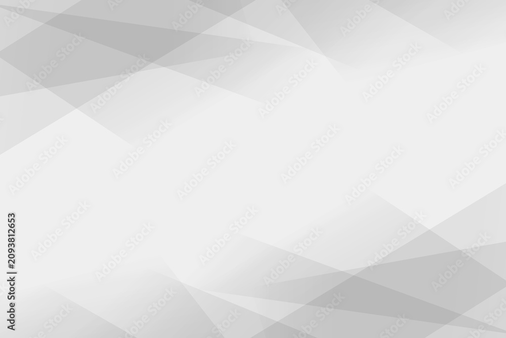 Obraz premium Abstract Grey Geometric Background. Modern Minimalist with Copy Space. Vector Illustration
