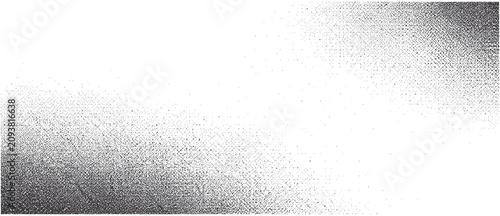 Quadro su tela Halftone stipple texture with fine particle grain, sand speckles, subtle noise g