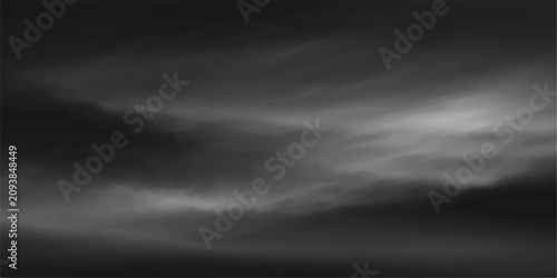 Tableau sur toile dramatic dark clouds and a streaky sky create an atmospheric and moody backdrop, hinting at impending weather changes