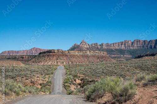 Wester Mesa in the desert