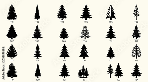 фотографія Abstract tree pattern design