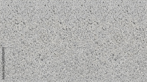 Fine speckled light gray granite texture background