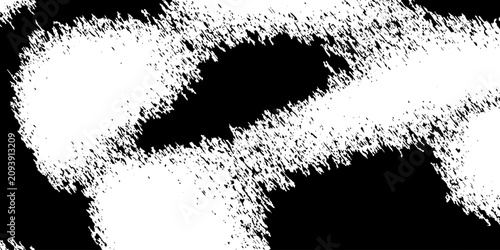 Schilderij op canvas Spray Painted Graffiti banner detail texture  isolated with a white background