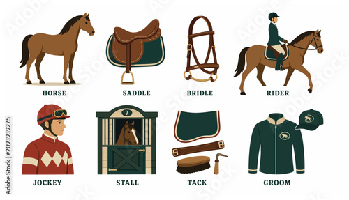 Photos Horse Riding Equestrian Sports Equipment.