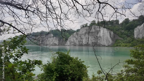 Toronto, Canada, Scarborough Bluffs seen from Bluffer's Park