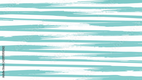 Foto Brushstroke stripes pattern with teal and white coloration