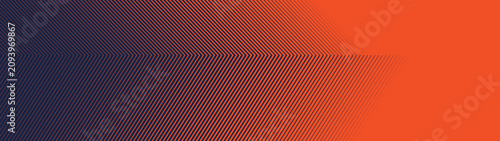 Foto Gradient background, orange and dark blue, abstract vector design, colorful text