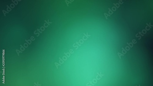 Abstract Minimalist Green Fluid Loop with Smooth Gradient Transitions