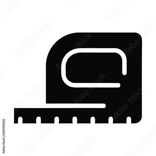 Canvastavla Tape measure tool for construction work.