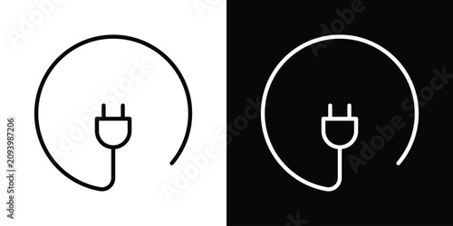Εκτύπωση καμβά Plug icon