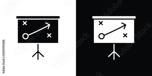 Foto Strategical planning icon