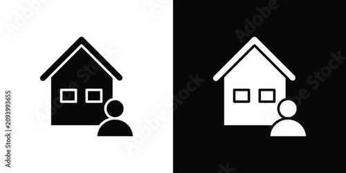 Bild auf Leinwand Tenant icon