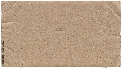 Recycled Kraft Paper Texture Background with Natural Fiber and Vintage Surface