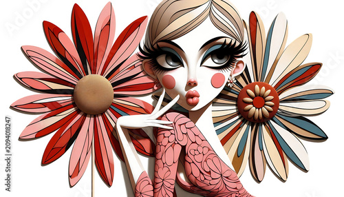 Flores de Papel y Sueños en Color