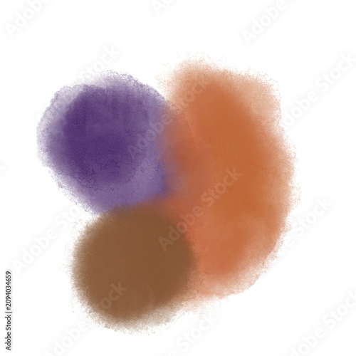 Watercolor Painting Abstract