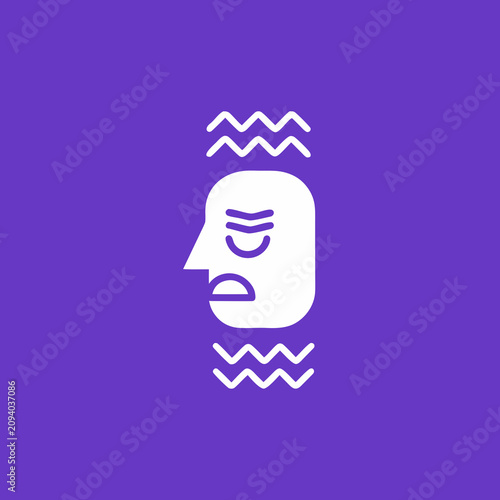 Konstfotografi Stressed Emotion Face