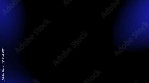 Radiant cinematic glow effect demonstrating gentle pulsating behavior throughout a rich deep blue and azure aesthetic canvas light leaks overlay 4K UHD