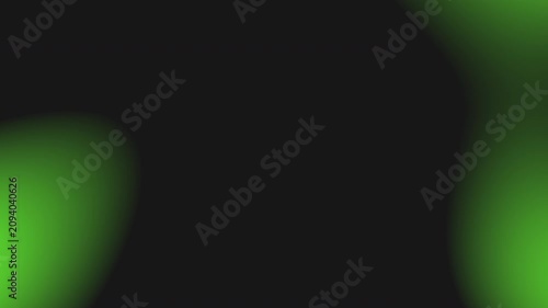 Intense organic light wash creating smooth transitioning behavior over a striking bright green and mint atmospheric backdrop light leaks overlay 4K UHD