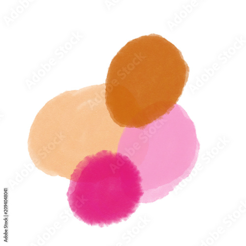 Watercolor Painting Abstract